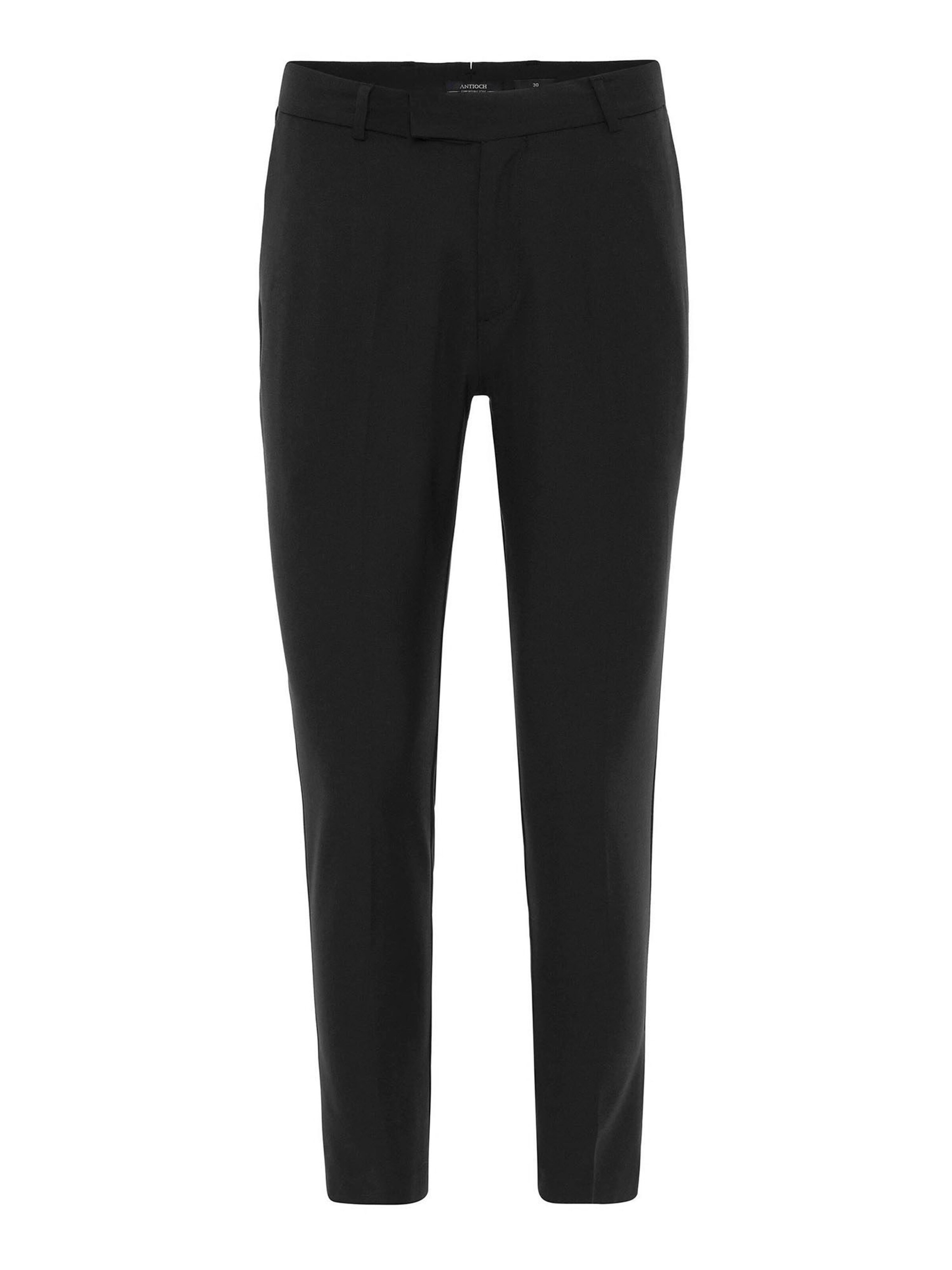 Antioch Kalhoty s puky – černá: přední strana