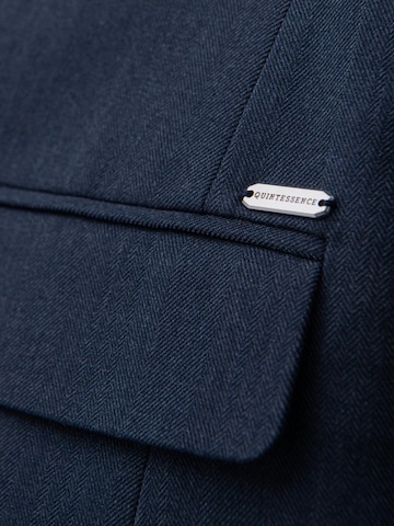 Coupe regular Veste de costume Ombre en bleu