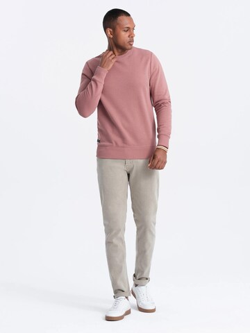 Ombre Sweatshirt 'OM-SSBN-0159' in Roze