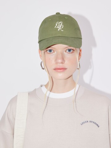 Casquette 'Roxane' LeGer by Lena Gercke en vert : devant