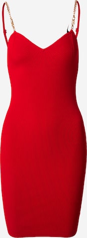 MICHAEL Michael Kors - Vestido de punto 'EMPIRE' en rojo: frente