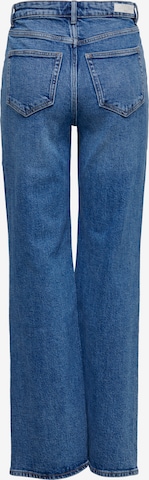 ONLY - Perna larga Calças de ganga 'Juicy' em azul