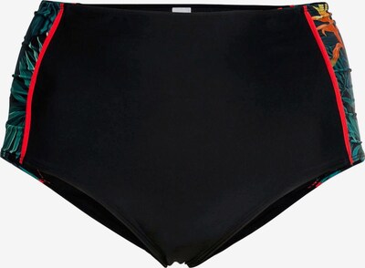 SHEEGO Bikini bottom in Petrol / Grass green / Neon orange / Fire red / Black, Item view