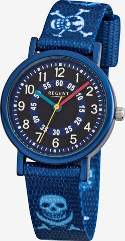 REGENT Watch in Blue: front