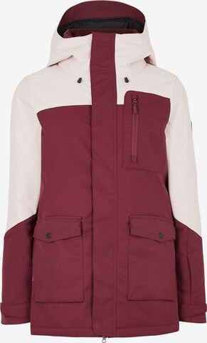 Veste outdoor 'Utility' O'NEILL en rouge : devant