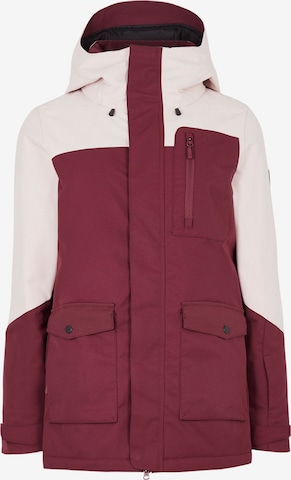 O'NEILL Zunanja jakna 'Utility' | rdeča barva: sprednja stran
