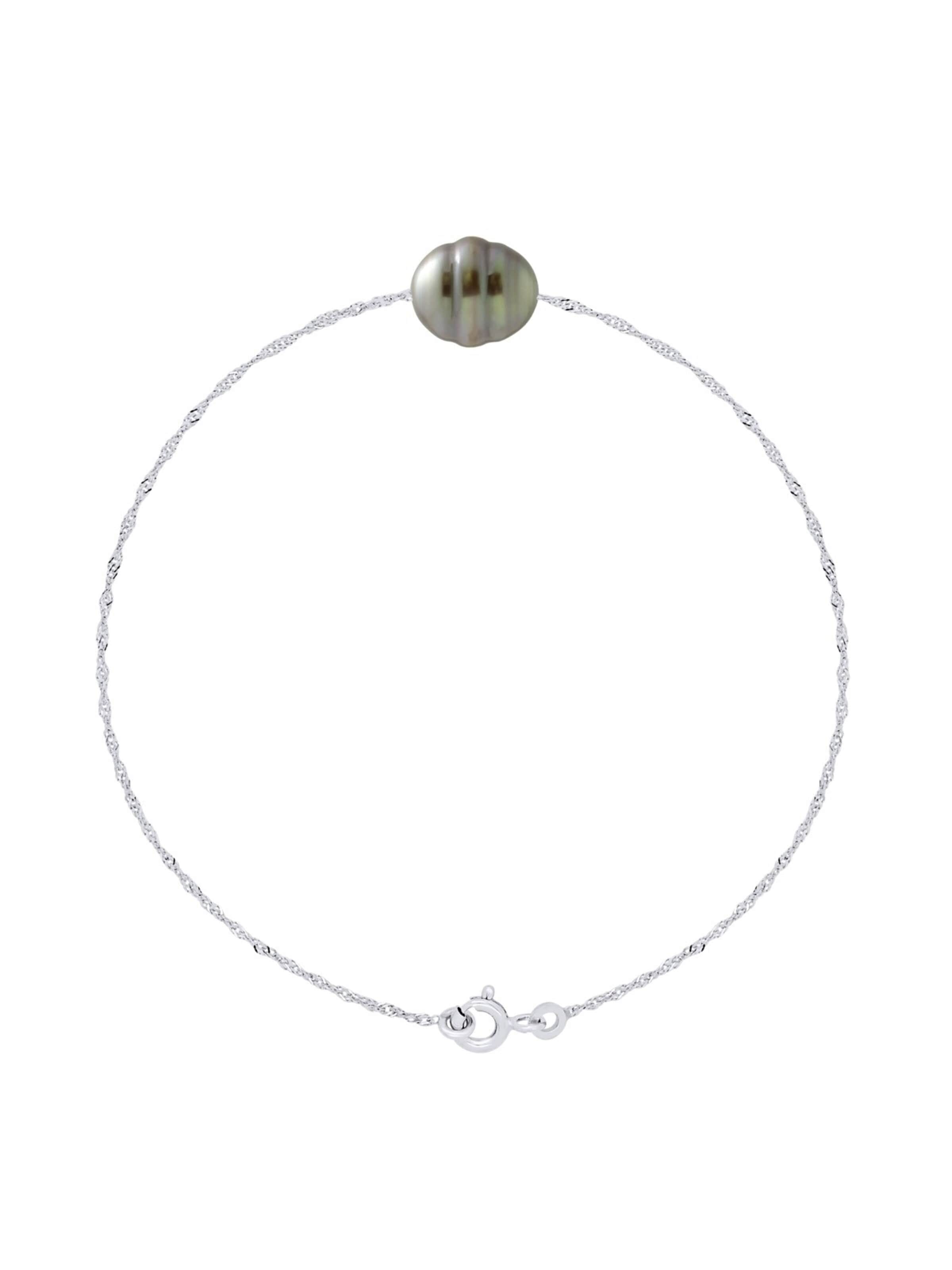 Bracelet 'NUATAVO' Ateliers Saint Germain en noir : devant