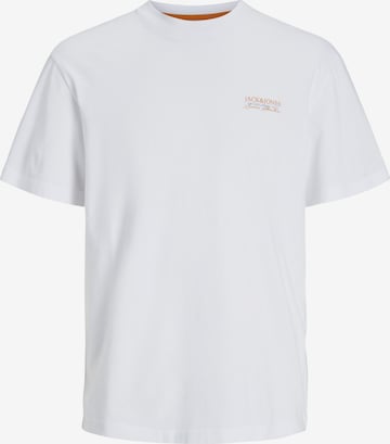 T-Shirt JACK & JONES en blanc : devant