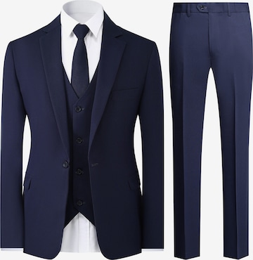 YOUTHUP Suit 'Stramm' in Blue: front