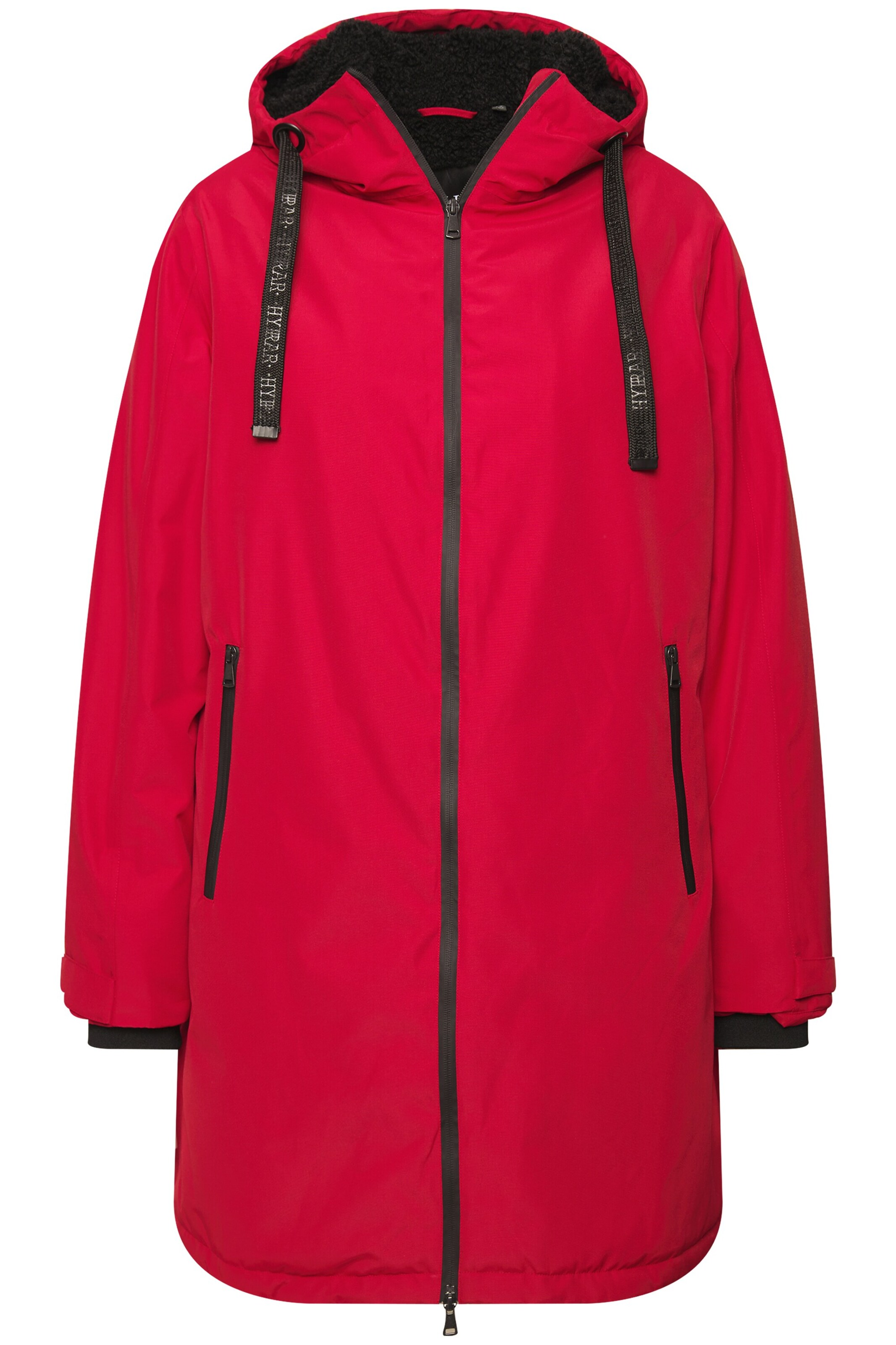 Ulla Popken Übergangsmantel in Pink: Vorderseite