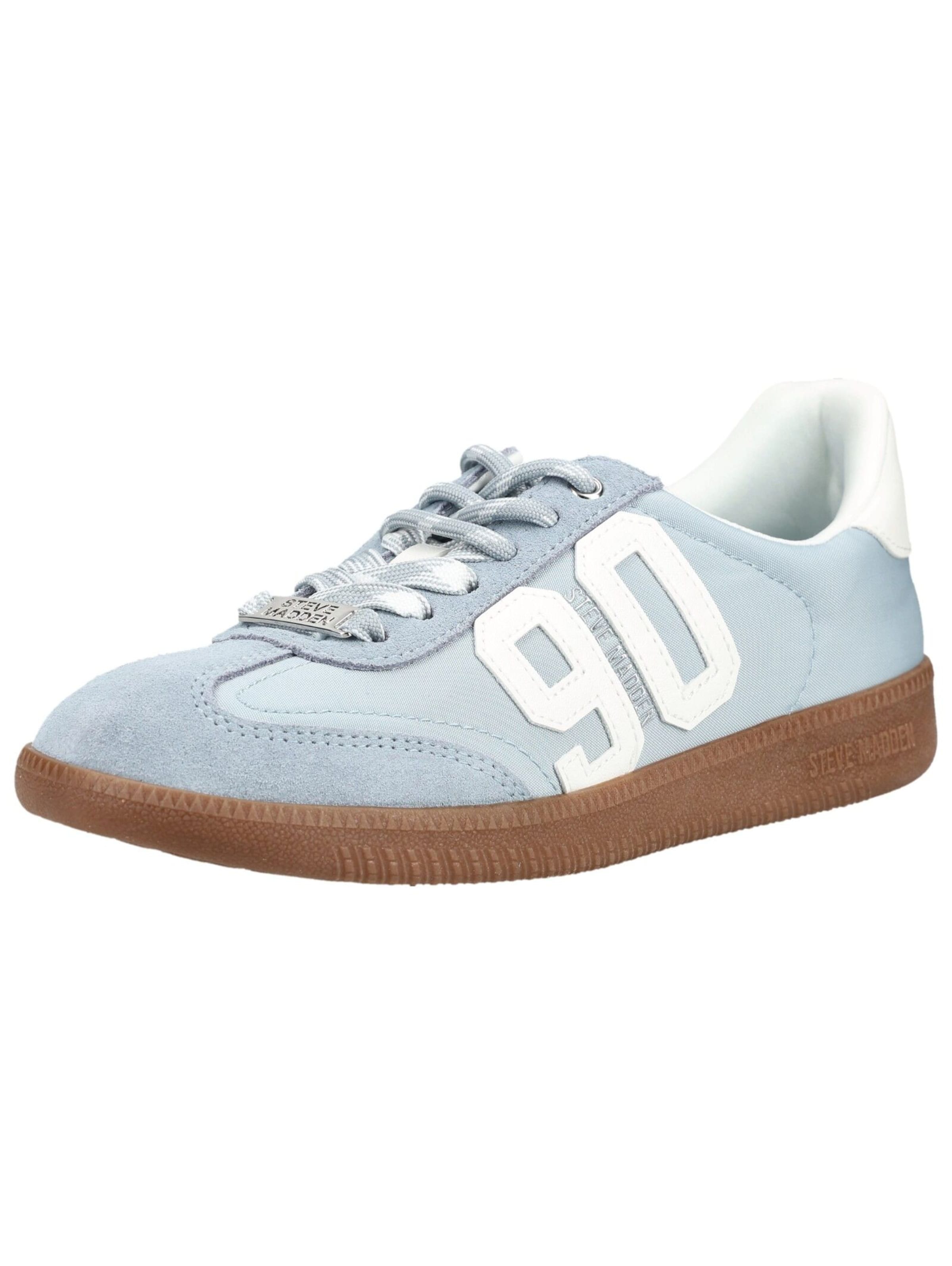STEVE MADDEN Baskets basses en bleu clair / blanc, Vue avec produit