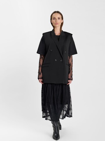 Gilet de costume 'Taki' Le Temps Des Cerises en noir