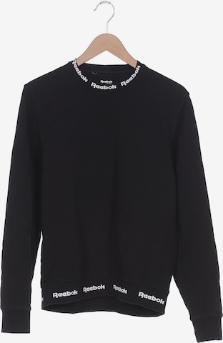 Reebok Sweatshirt & Zip-Up Hoodie in M in Black: front