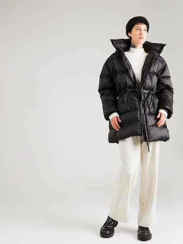 Calvin Klein Wintermantel in Zwart