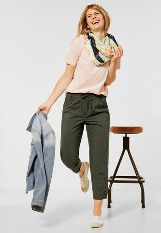 CECIL Loose fit Pants in Green