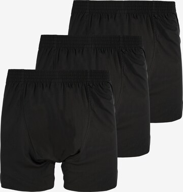 Lakeford & Sons Boxer shorts ' 3-Pack 'Uni Dyed' ' in Black