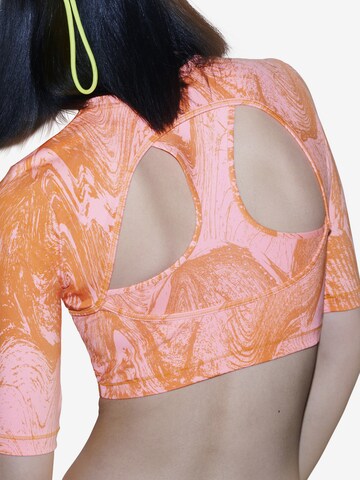 ADIDAS BY STELLA MCCARTNEY - Camisa funcionais 'Truenature ' em laranja