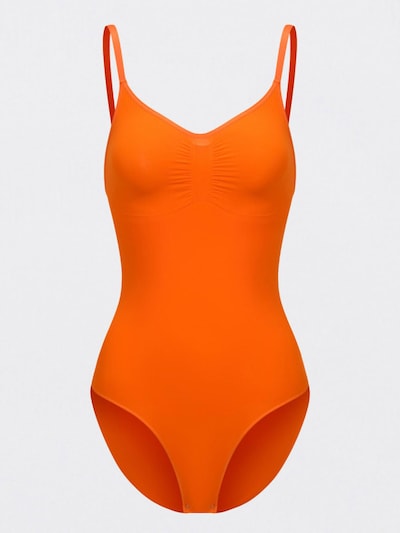 Body modellante 'Bodysuit Sculpting Shapewear mit Slip' in XS cfab di colore arancione neon, Visualizzazione prodotti
