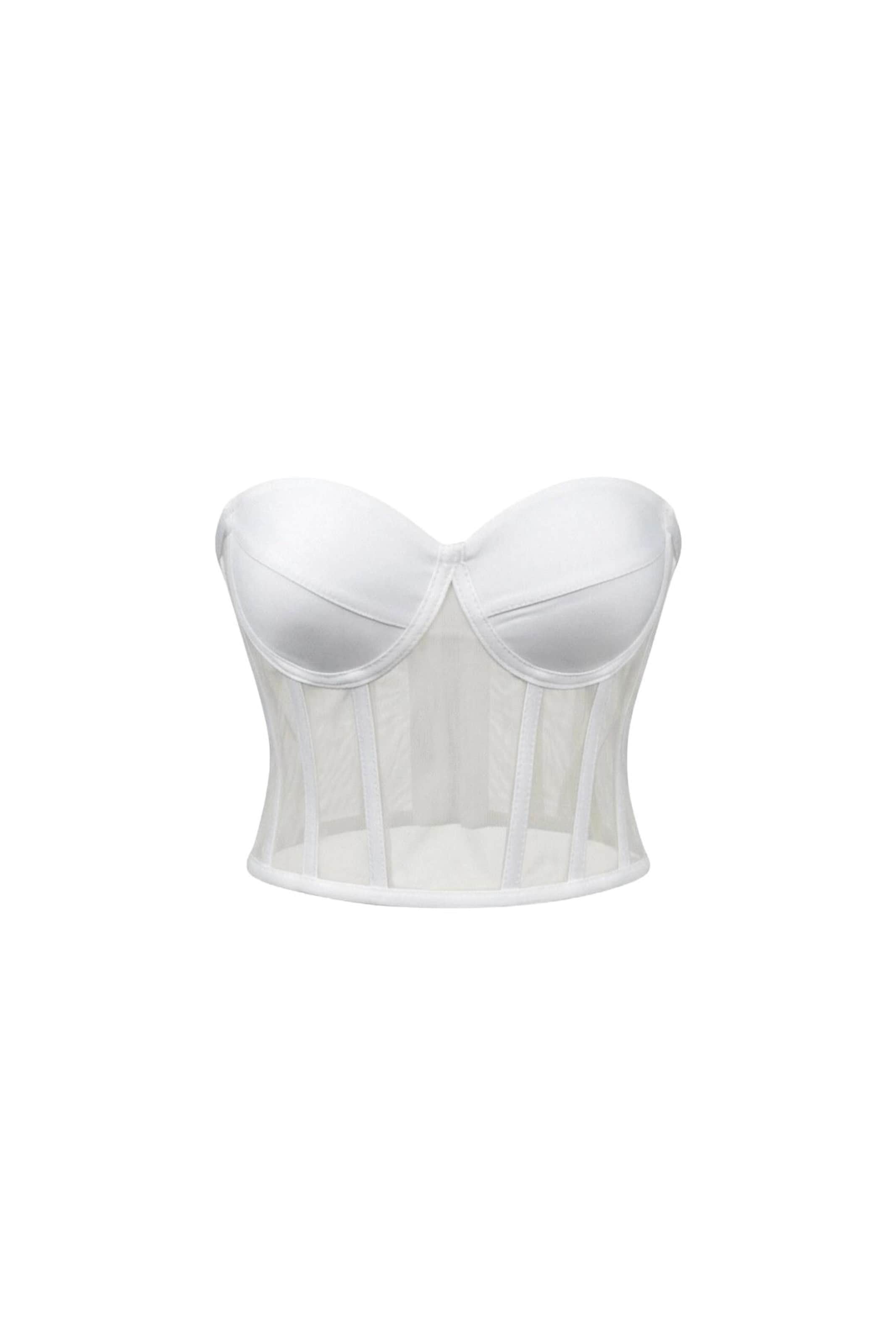 No Matter What Top in White: front
