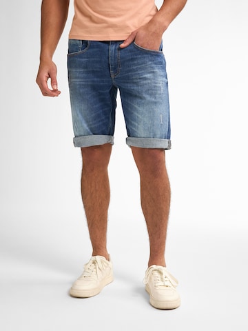 Petrol Industries Regular Broek in Blauw: voorkant