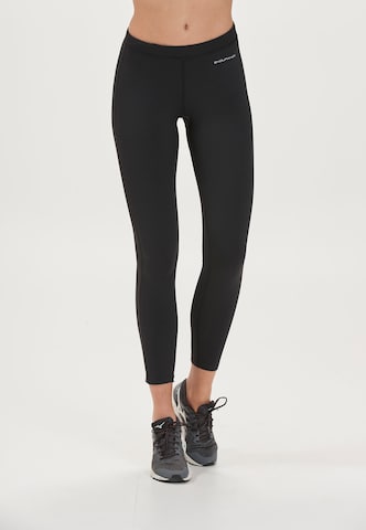 ENDURANCE Skinny Workout Pants 'Zenta' in Black: front