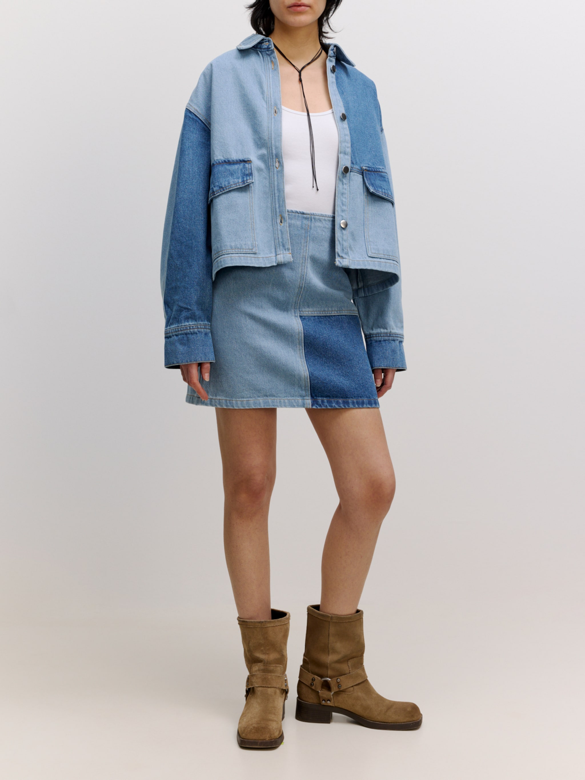 EDITED Producten Rok 'Josina' Blauw