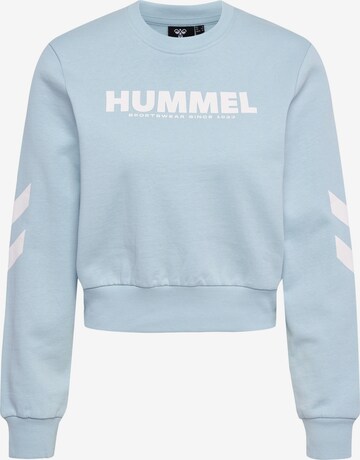 HummelSportska sweater majica 'Legacy' - plava boja: prednji dio