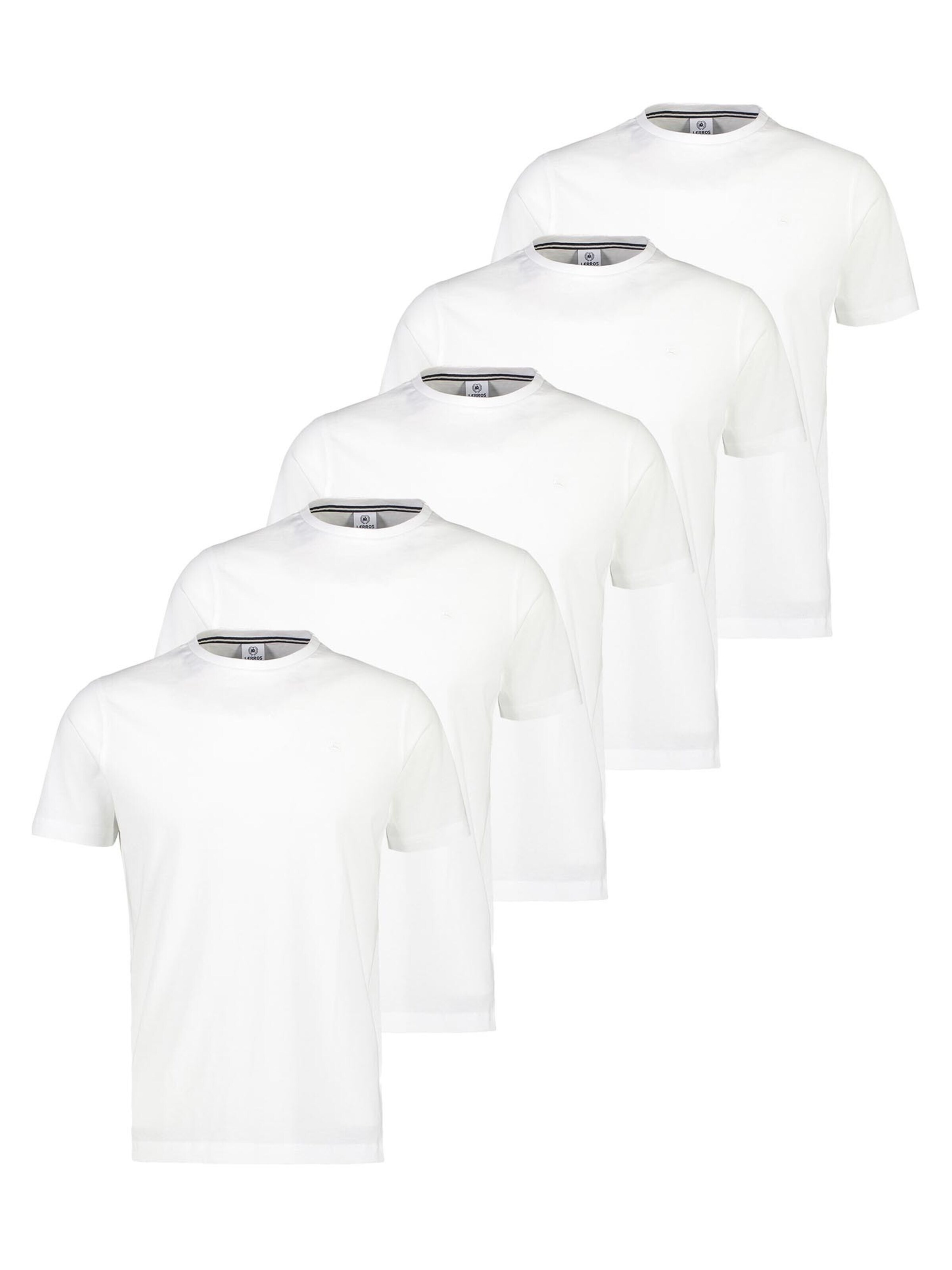 LERROS Shirt 'Basic'‌‌‌‌‌ in Weiß: Vorderseite