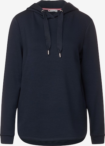 STREET ONE Sweatshirt in Blue: front