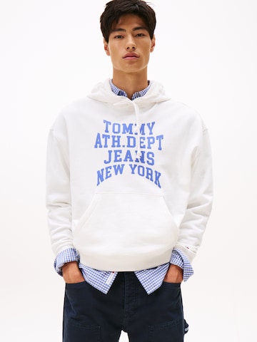 Tommy Jeans Свитшот '90S VARSITY' в Бежевый: спереди