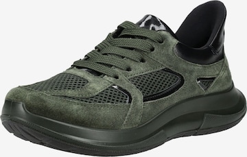 Baskets basses ARA en vert : devant