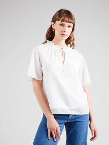 VERO MODA Blouse 'VMEMILIE' in Wit: voorkant