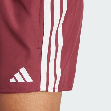 ADIDAS SPORTSWEAR Sports swimming trunks in Red
