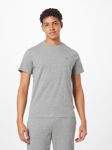 T-Shirt 'SALIS' NAPAPIJRI en gris : devant