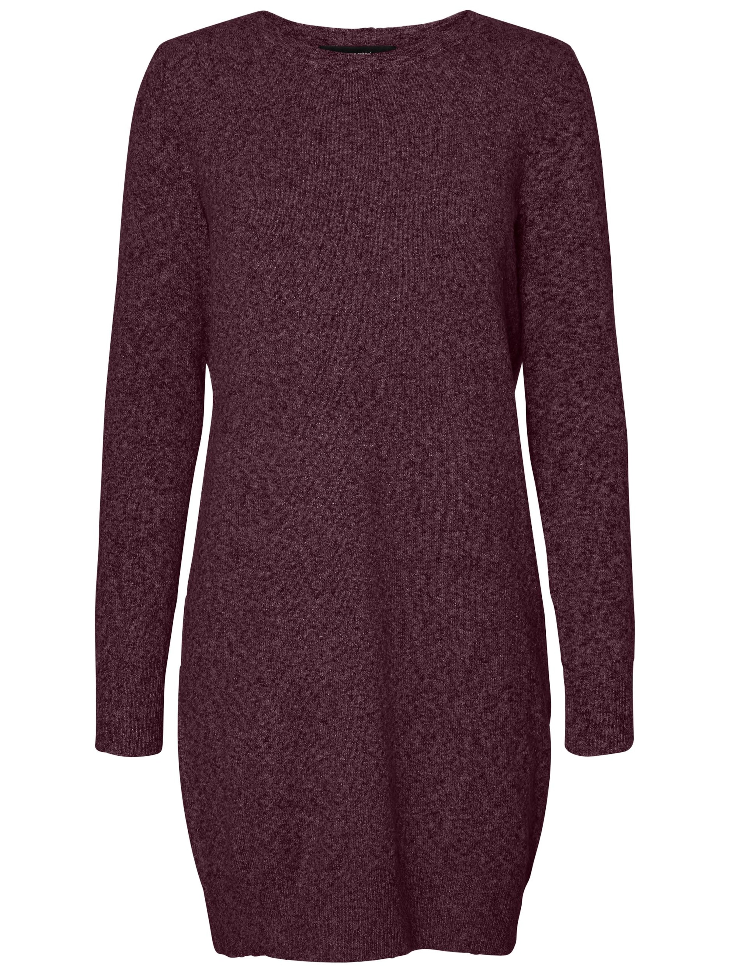 VERO MODA Knit dress 'VMDoffy' in Purple: front
