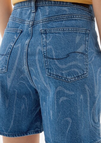 Tapered Jeans di QS in blu