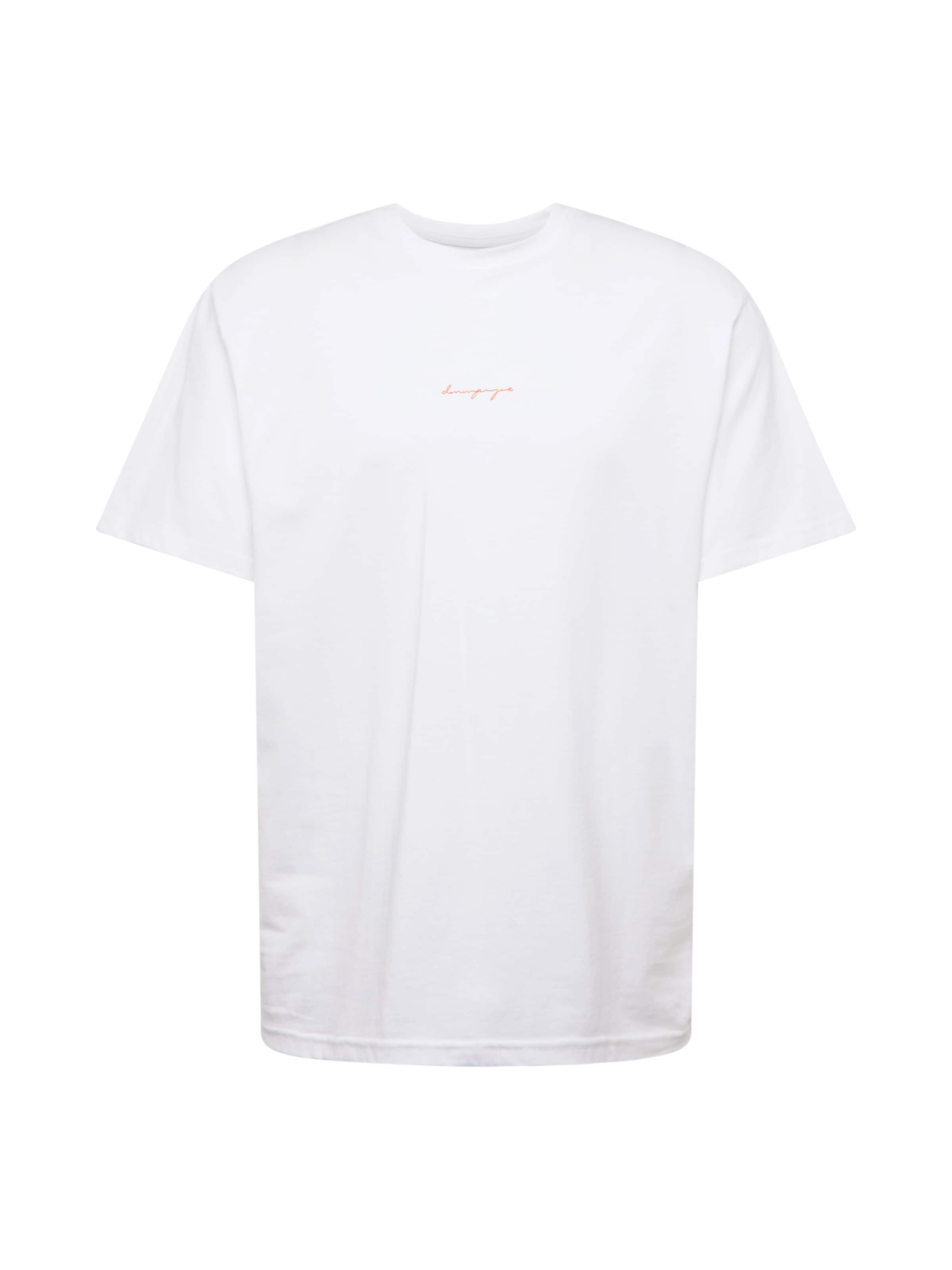 Denim Project Μπλουζάκι 'Sunset' σε λευκό: μπροστά