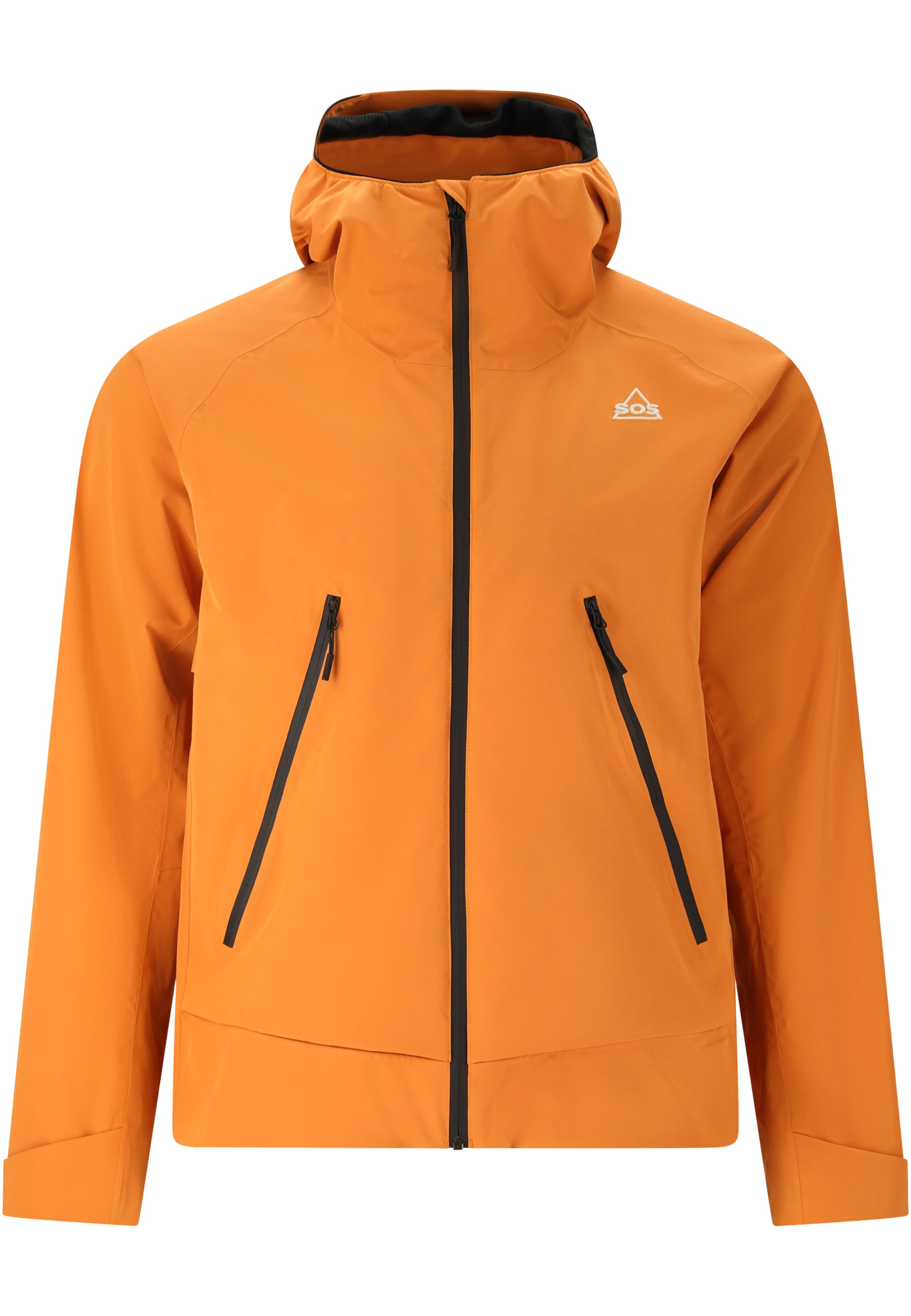 SOS Funktionsjacke 'Talinis' in Orange: Vorderseite