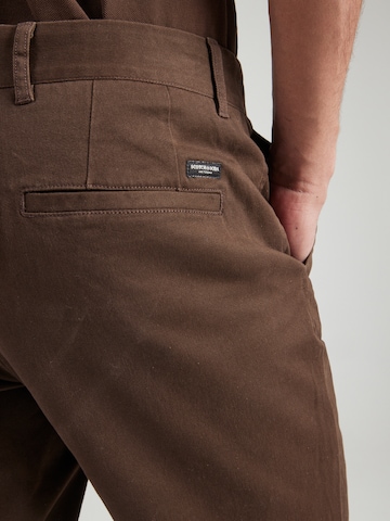 Coupe slim Pantalon chino 'Seasonal Core - Stuart' SCOTCH & SODA en marron