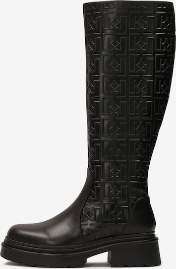 Kazar Bottes en noir, Vue avec produit