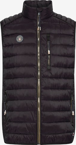 FQ1924 Vest 'VINNCENT' in Black: front