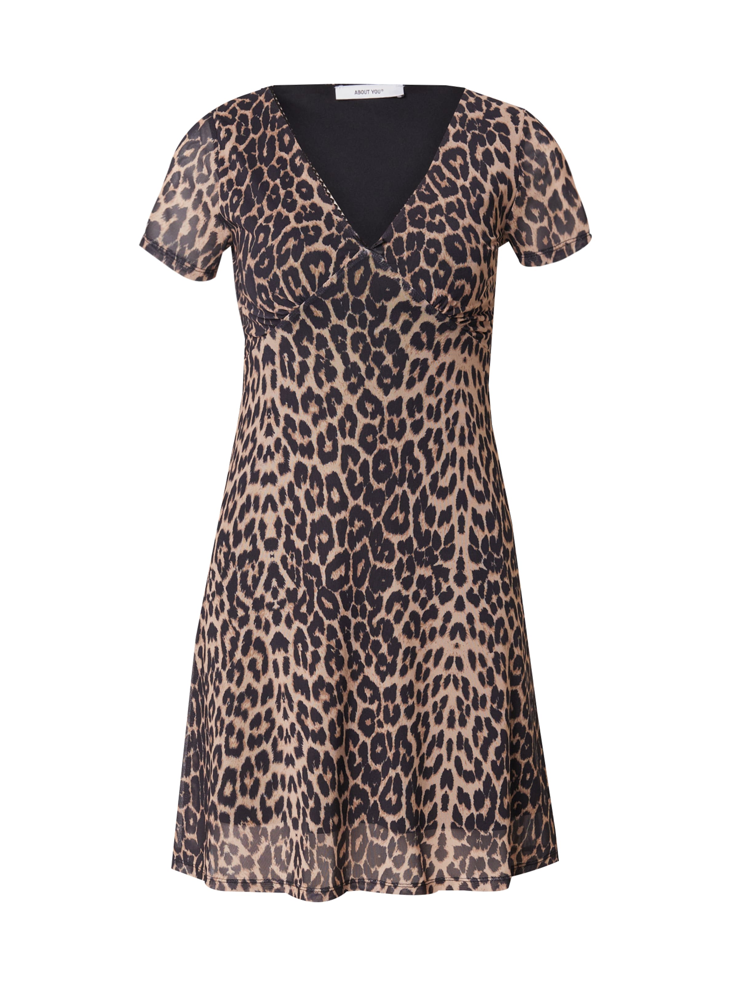 ABOUT YOU Kleid 'Emely' in Beige: Vorderseite