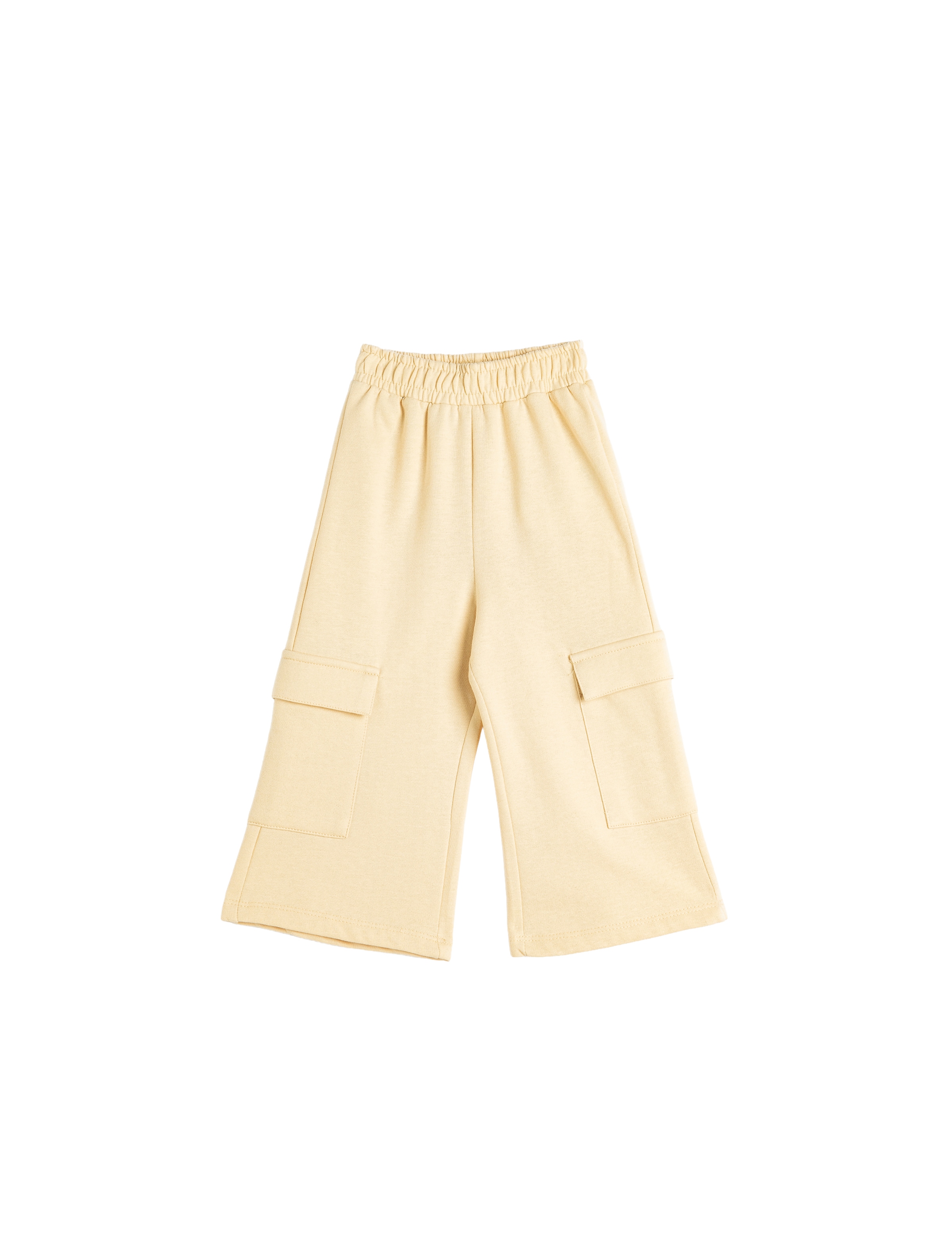 Koton Wide leg Broek in Beige: voorkant