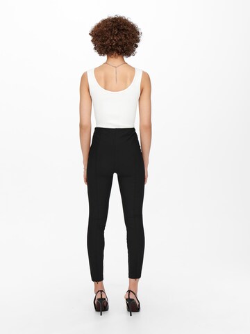 ONLY Skinny Leggings 'Heat' in Black