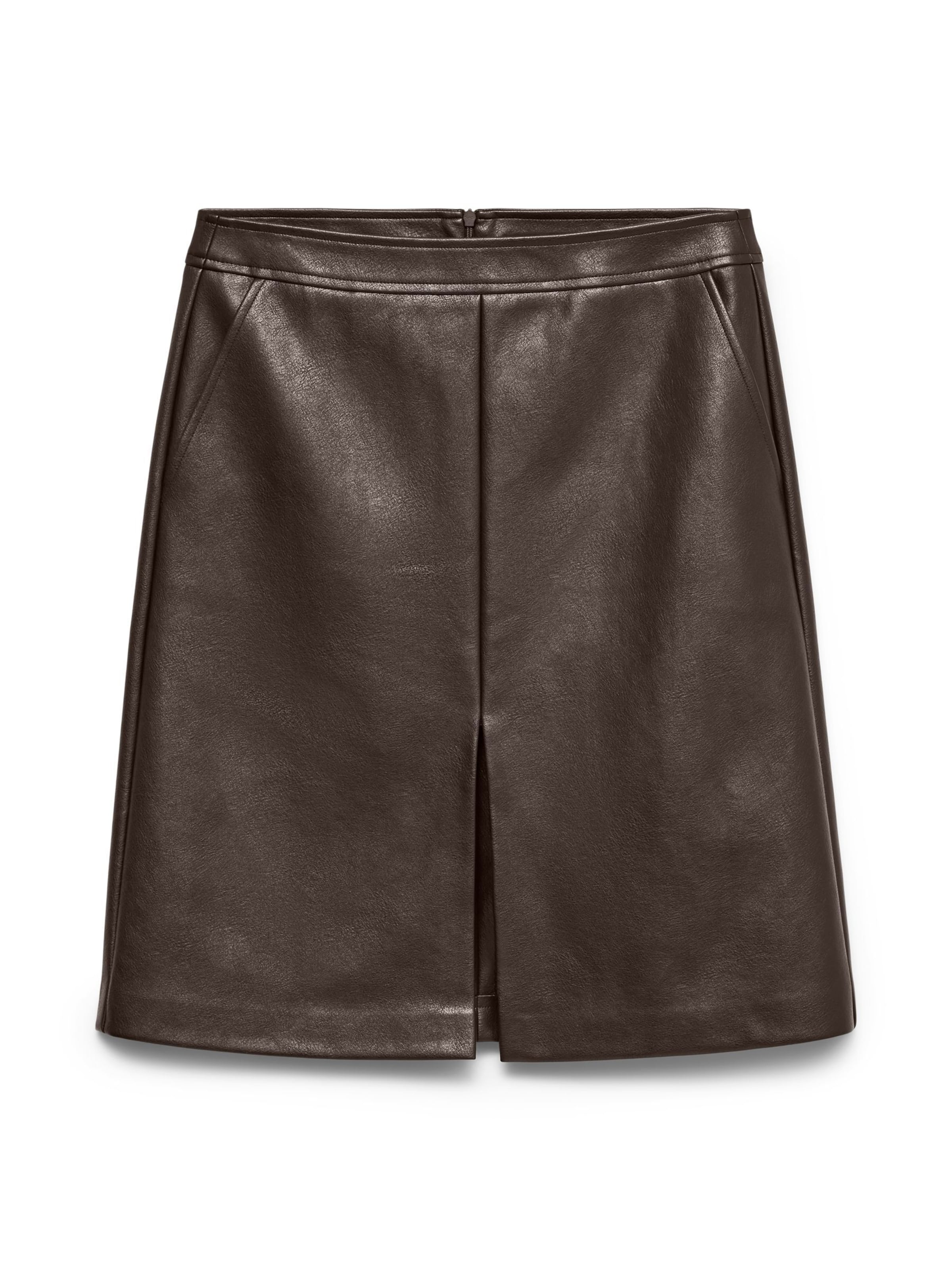 VERO MODA Rok 'VMNatalie' in Bruin: voorkant
