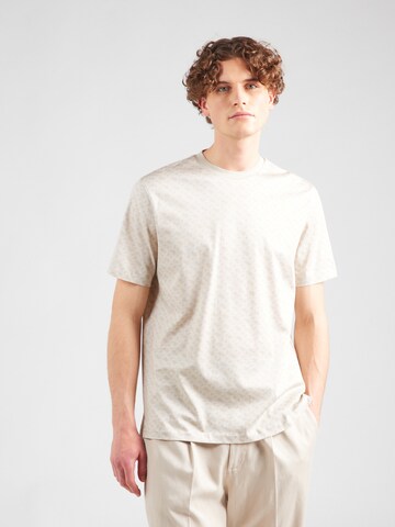 BOSS - Camiseta 'Taut 80' en beige: frente