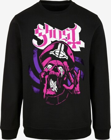 Merchcode Sweatshirt 'Ghost - Papa The Stuff' in Black: front