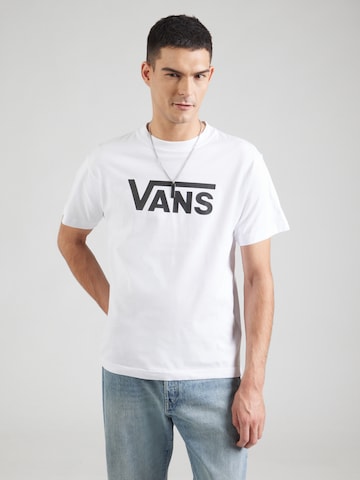 T-Shirt 'CLASSIC' VANS en blanc : devant