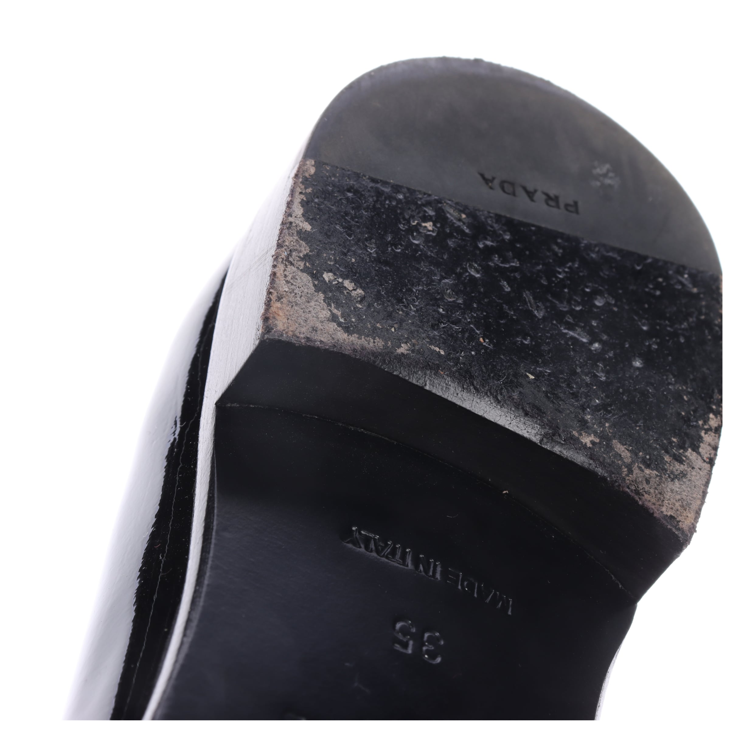 PRADA Flats & Loafers in 35 in Black