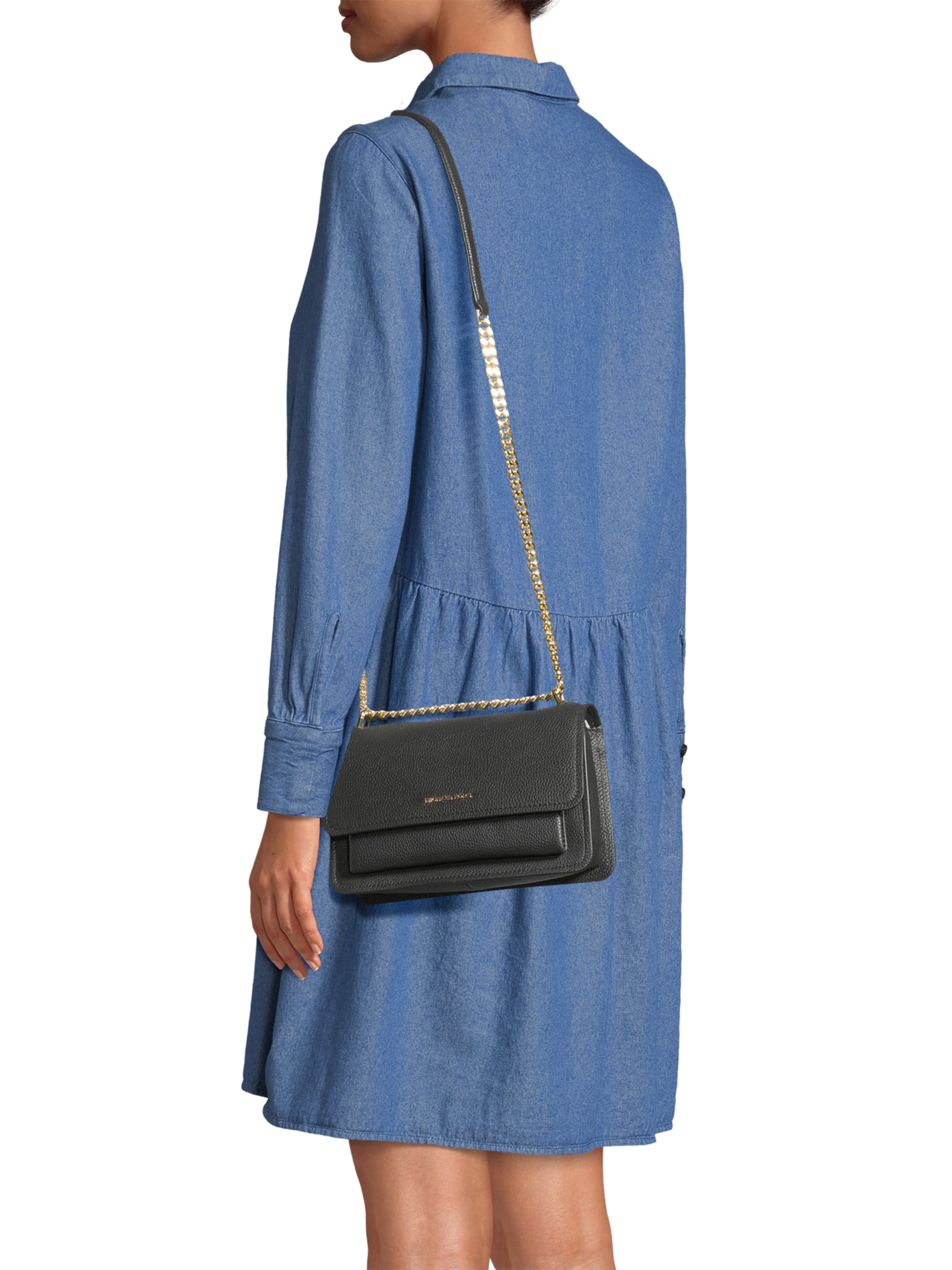 MICHAEL Michael Kors Kabelka na rameno 'Claire' - Čierna